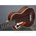 Fishbone wood strip edging ukulele